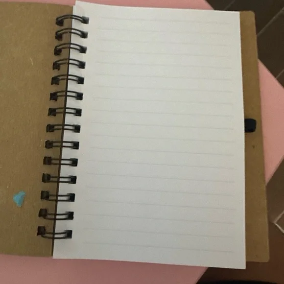 Inspirational Spiral Notebook with Colorful Accents - Picture 3 of 4